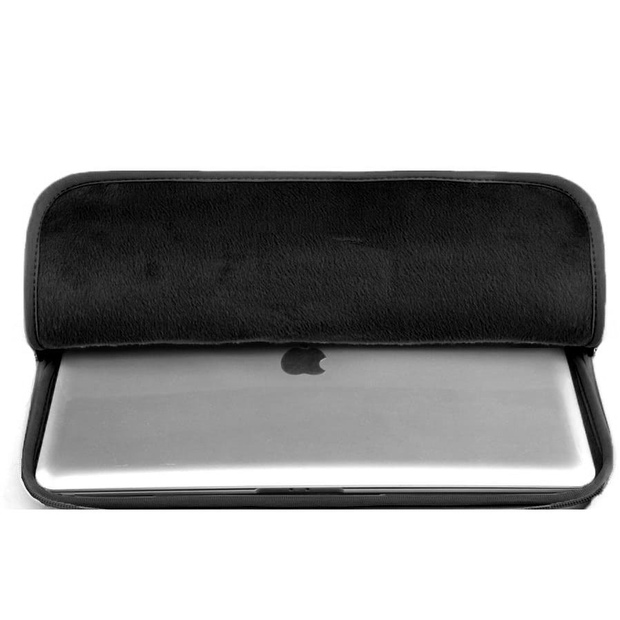 Geanta laptop dama, 15.6 inch, Zagatto® Nero, Neagra, 28.5x40.5x2.5 cm, Impermeabila, Eleganta, Business, Curea de umar reglabila si detasabila, Poate fii transformata in husa laptop, Pentru notebook, ZG627