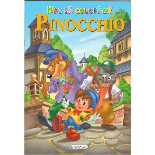 Hai sa coloram! Pinocchio