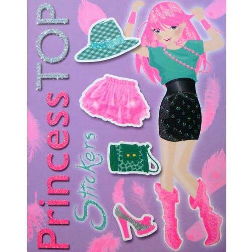 Princess TOP - Stickers (violet)