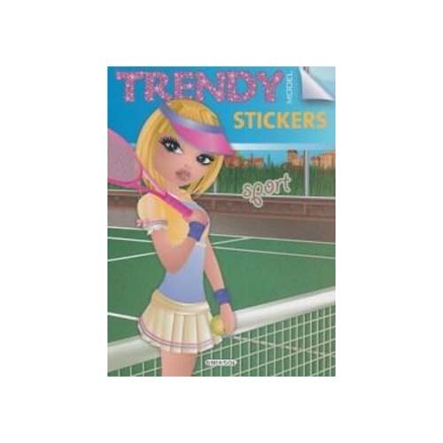 Trendy model stickers - sport