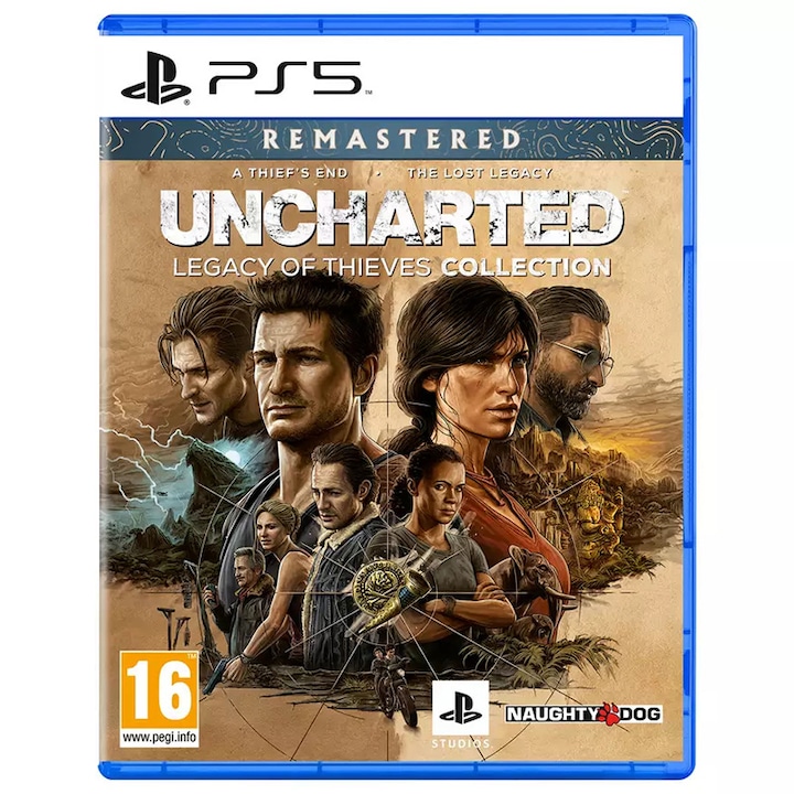 Sony Uncharted Legacy of Thieves Collection PlayStation 5 játékszoftver
