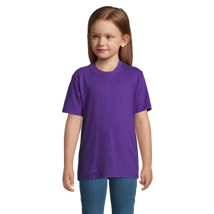 Tricou fete, Sols, Bumbac, Violet