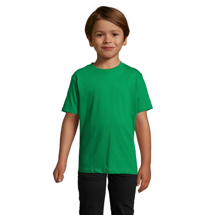 Tricou baieti, Sols, Bumbac, Verde