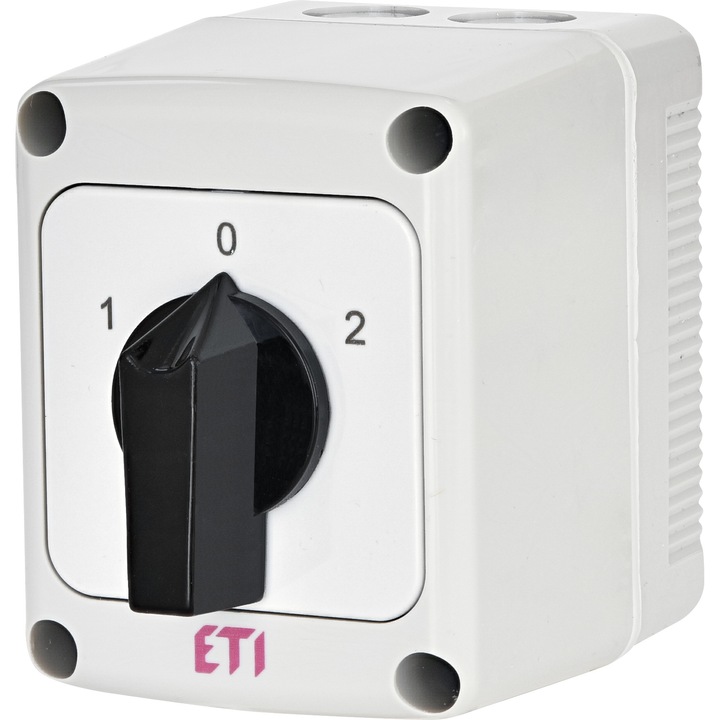 Comutator general ETI 3 poli 1-0-2 25A IP65