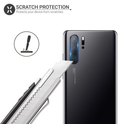 Folie protectie camera, Sticla, Compatibila cu Huawei P30 Pro, Transparent