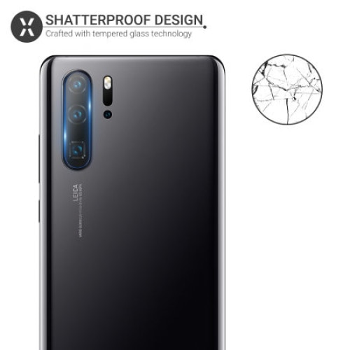 Folie protectie camera, Sticla, Compatibila cu Huawei P30 Pro, Transparent