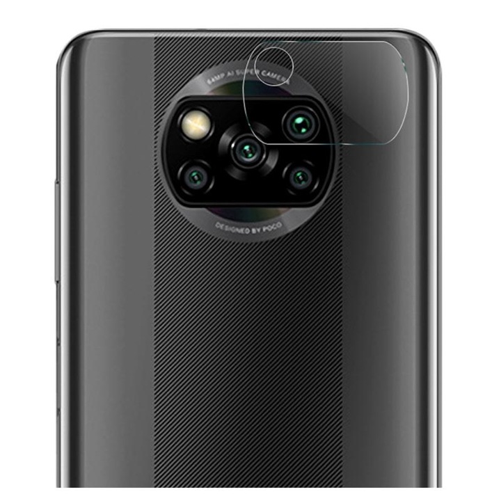 Стъклен Протектор за Камерите за Xiaomi Poco X3 NFC, Прозрачен