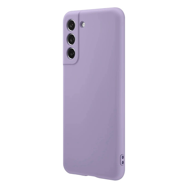 Капак за Samsung Galaxy S22+ Plus 5G, изрези на камерата, силикон Ultra Safe, Aziao Optim Protect Tech, лилав