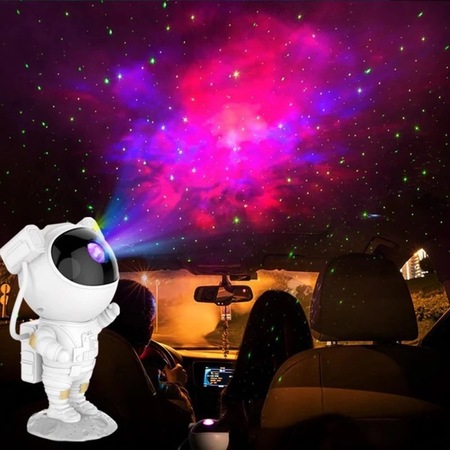 Lampa led cu proiector galaxy astronaut starry sky