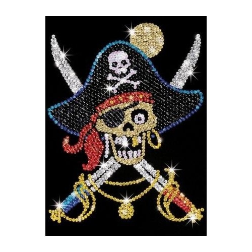 Pin-in-Art-set creativ cu paiete-Pirat