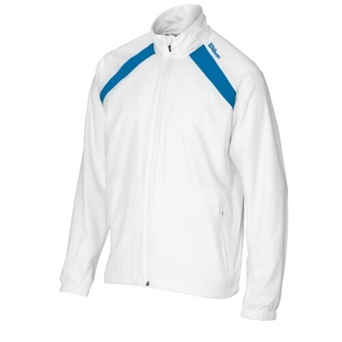 Trening Wilson Woven Warmup pentru baieti, Alb/Albastru, M