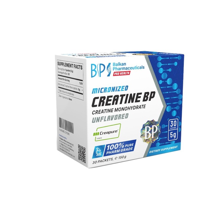 Kreatin, ízesítetlen, 30 adag