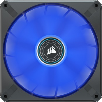 Ventilator Corsair ML140 LED ELITE Blue Premium, 140mm, PWM