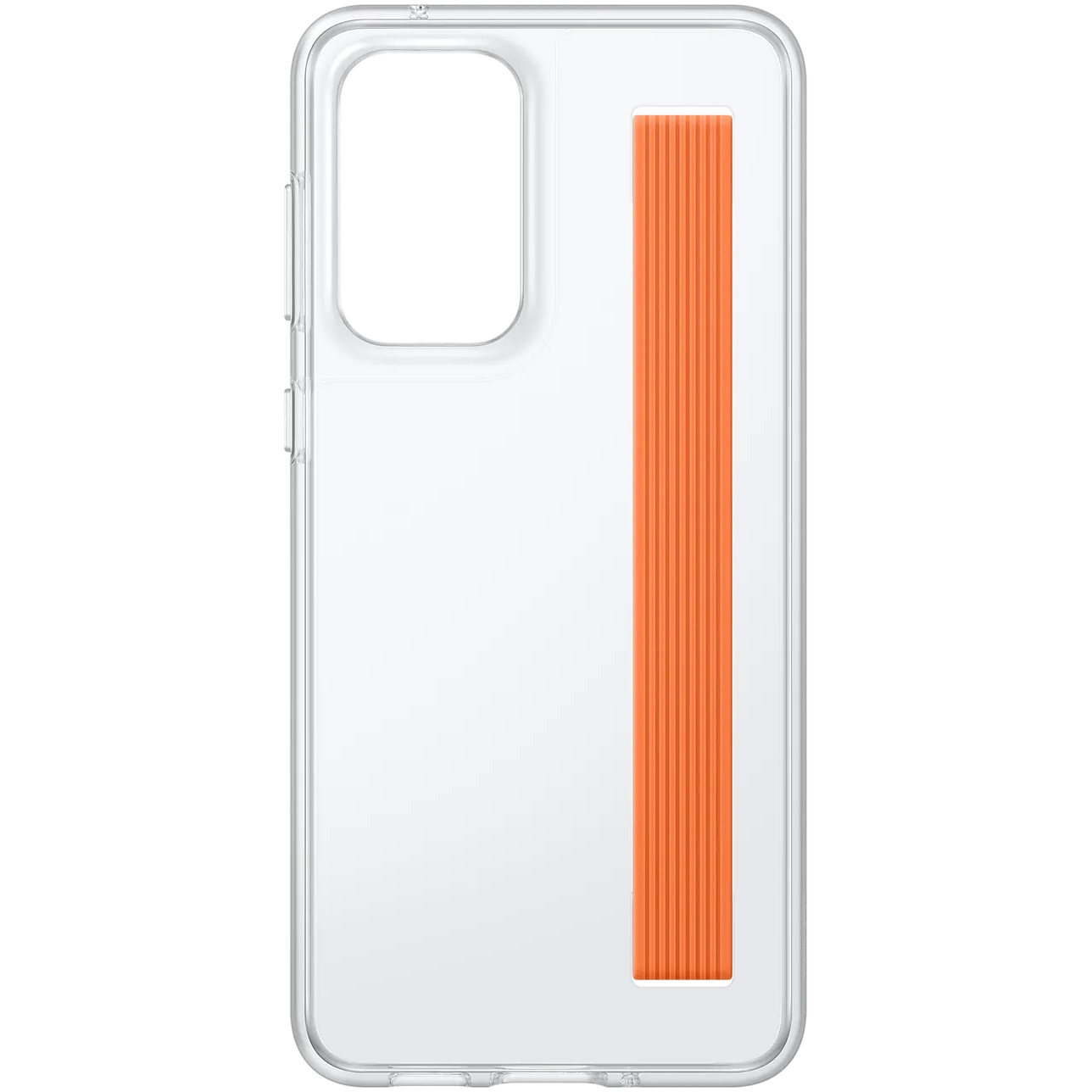Husa de protectie Samsung Slim Strap Cover pentru Galaxy A33 5G, Transparent