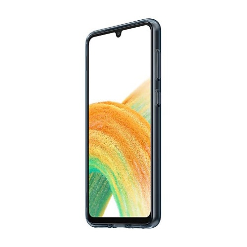 Husa de protectie Samsung Slim Strap Cover pentru Galaxy A33 5G, Black