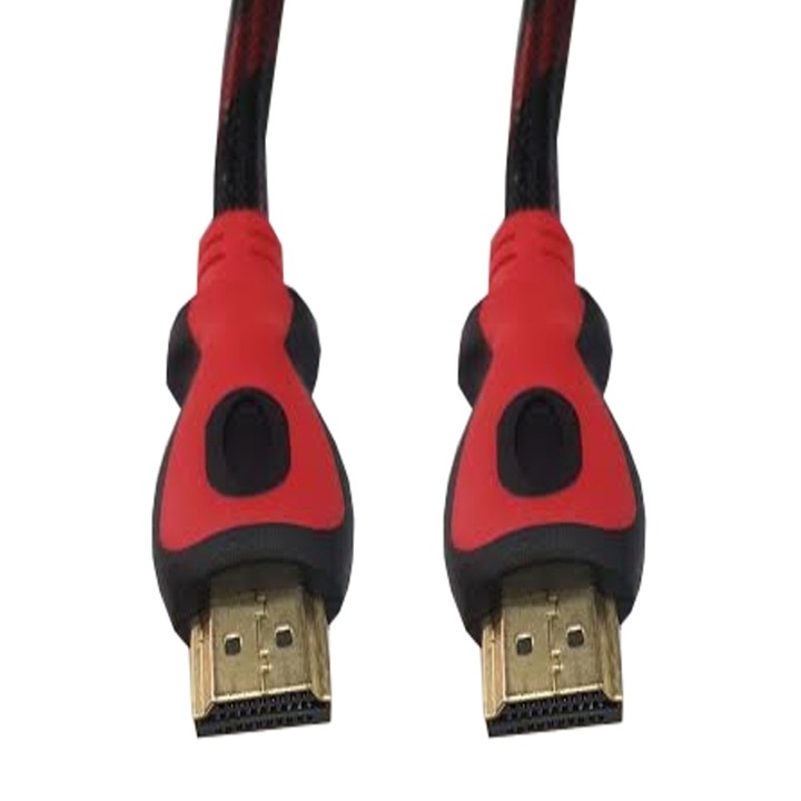 Кабел ZIK HDMI 1.4 Ver, Червен, 3м