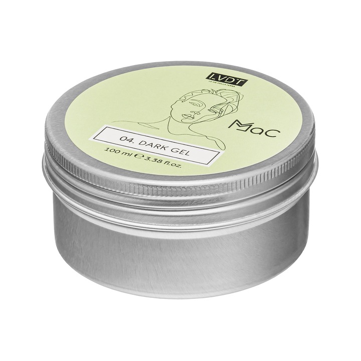 Gel de par negru, Mac, 100 ml