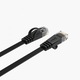 Orico PUG-C6B-80-BK kábel, LAN hálózathoz, Fekete, 8 m., RJ45 Cat.6, Lapos