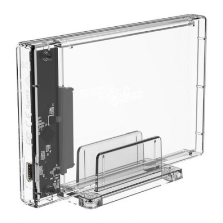Tok külső merevlemezhez Orico 2159C3-G2, 2,5" HDD/SSD, USB3.0, fekete