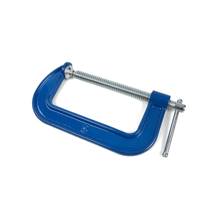 HBM Machines Asztali szorító satu, c típusú, 75 mm