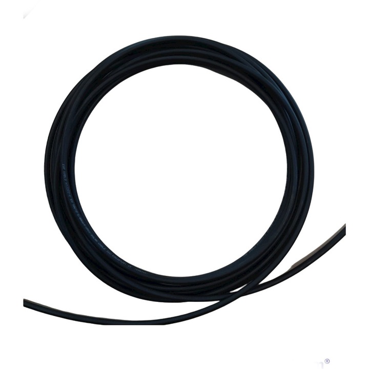 Cablu solar 6 mm pentru panouri solare, 10 m-negru