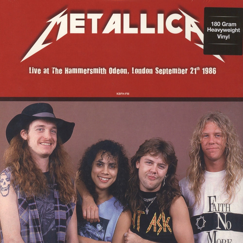 Metallica Live At The Hammersmith Odeon London September 21th 1986