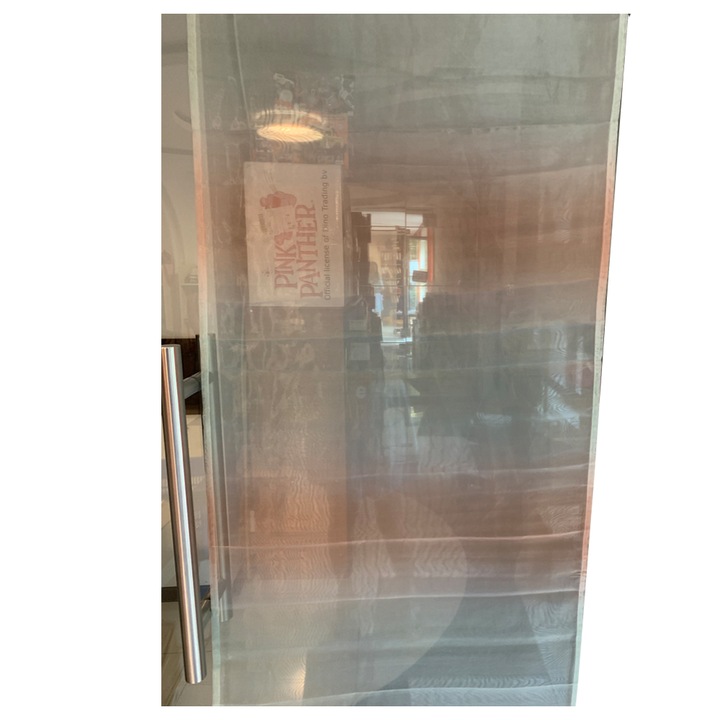 Завеса JUP 3374334-3, С велкро монтаж, Преливащ дизайн, Зелен/Светлокафяв, 60x245 см