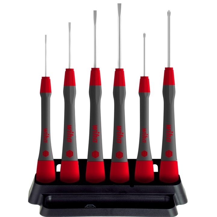 Set surubelnite de precizie Wiha PICOFINISH, SL/PH, 6 bucati