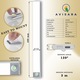 Комплект LED лампи за кухненски плот AVISARA със сензор за движение, USB C, сребърен