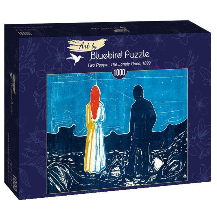 Пъзел BlueBird - Edvard Munch - Two People: The Lonely Ones, 1899 г., 1000 части