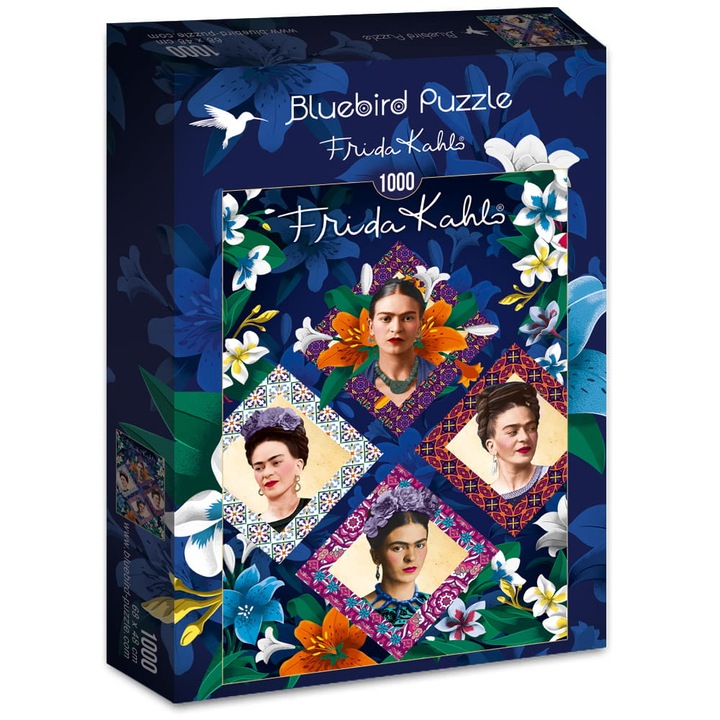 Puzzle BlueBird - Frida Kahlo, 1000 piese