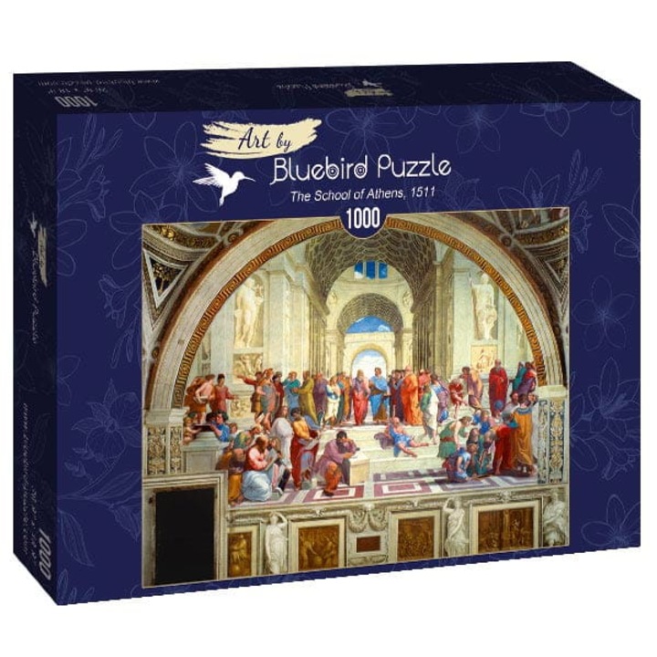 Пъзел BlueBird - Raphael - The School of Athens, 1511, 1000 части