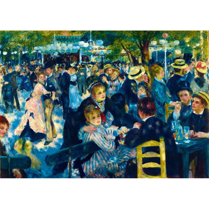 Bluebird 1000 db-os Art by puzzle - Renoir - Dance at Le Moulin de la Galette, 1876 (60049)