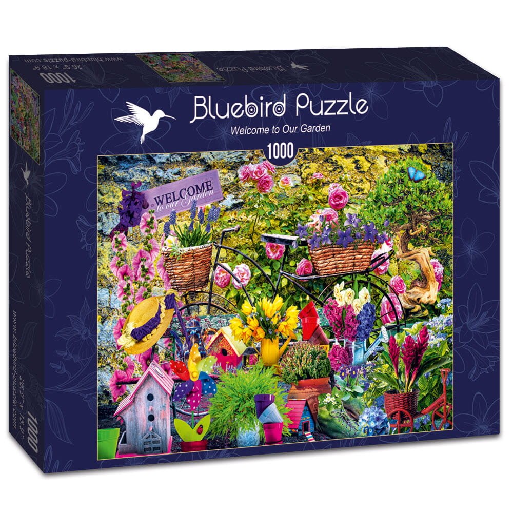 Puzzle BlueBird - Welcome to Our Garden, 1000 piese - eMAG.ro
