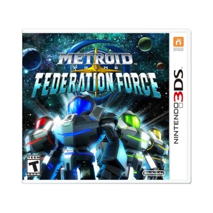 Metroid Prime Federation Force Nintendo 3Ds játék