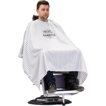 Pelerina de tuns Wahl Barber 5 Star, Alb-Negru Pelerina de tuns Wahl Barber 5 Star, Alb-Negru