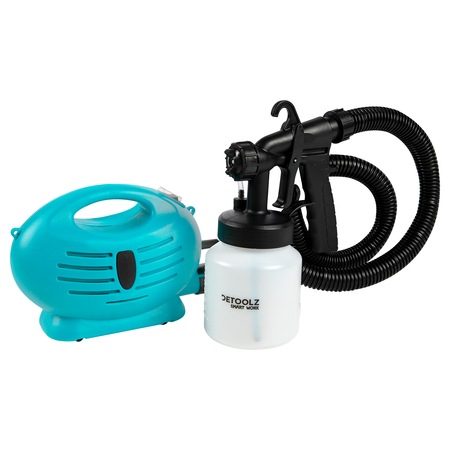 Pistol electric de vopsit, DETOOLZ SMART WORK, 650W cu compresor