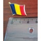 Insigna steag tricolor Romania, 20x20 mm
