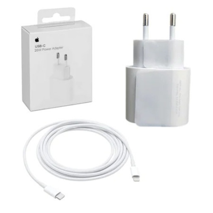 Apple Adapter Charger Set за iPhone USB-C 20W