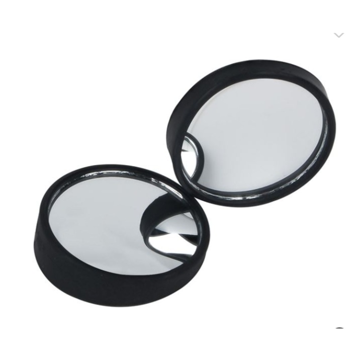 2db vakszögű autótükör készlet, átmérő 5,5 cm, fekete, JMB-BBL4079