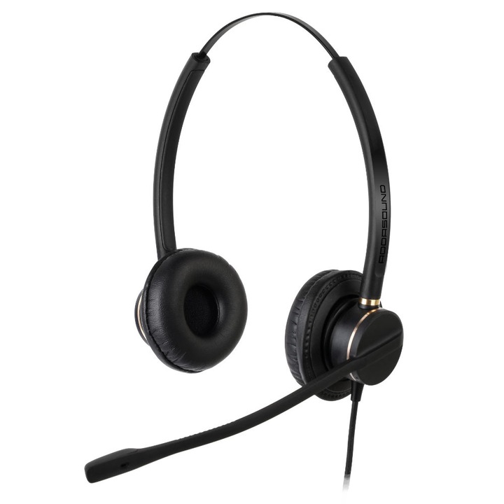 Casti PC Havit H2037d, in-ear, cablu de 2,1m, sensibilitate 115dB