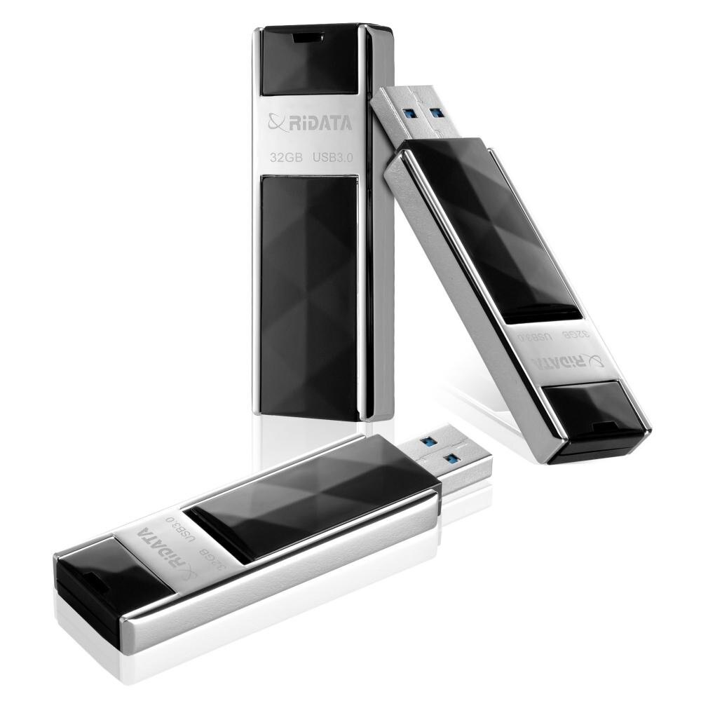 Memorie USB3, 32GB, RiDATA Taiwan, model HD9, NEGRU
