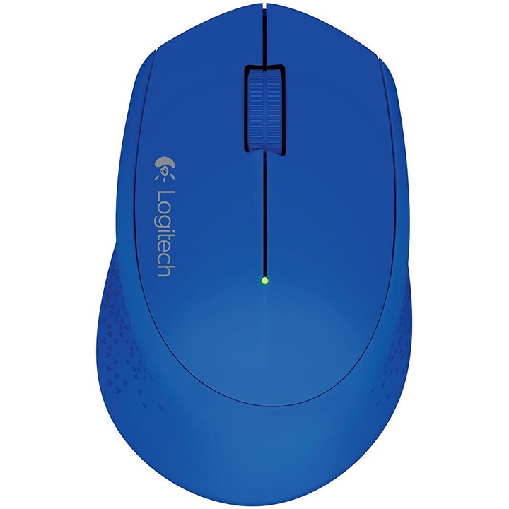 Безжична мишка Logitech M280, USB, Синя