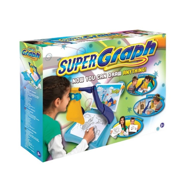 Jucarie Interactiva Super Graph Cum sa Desenezi orice vezi