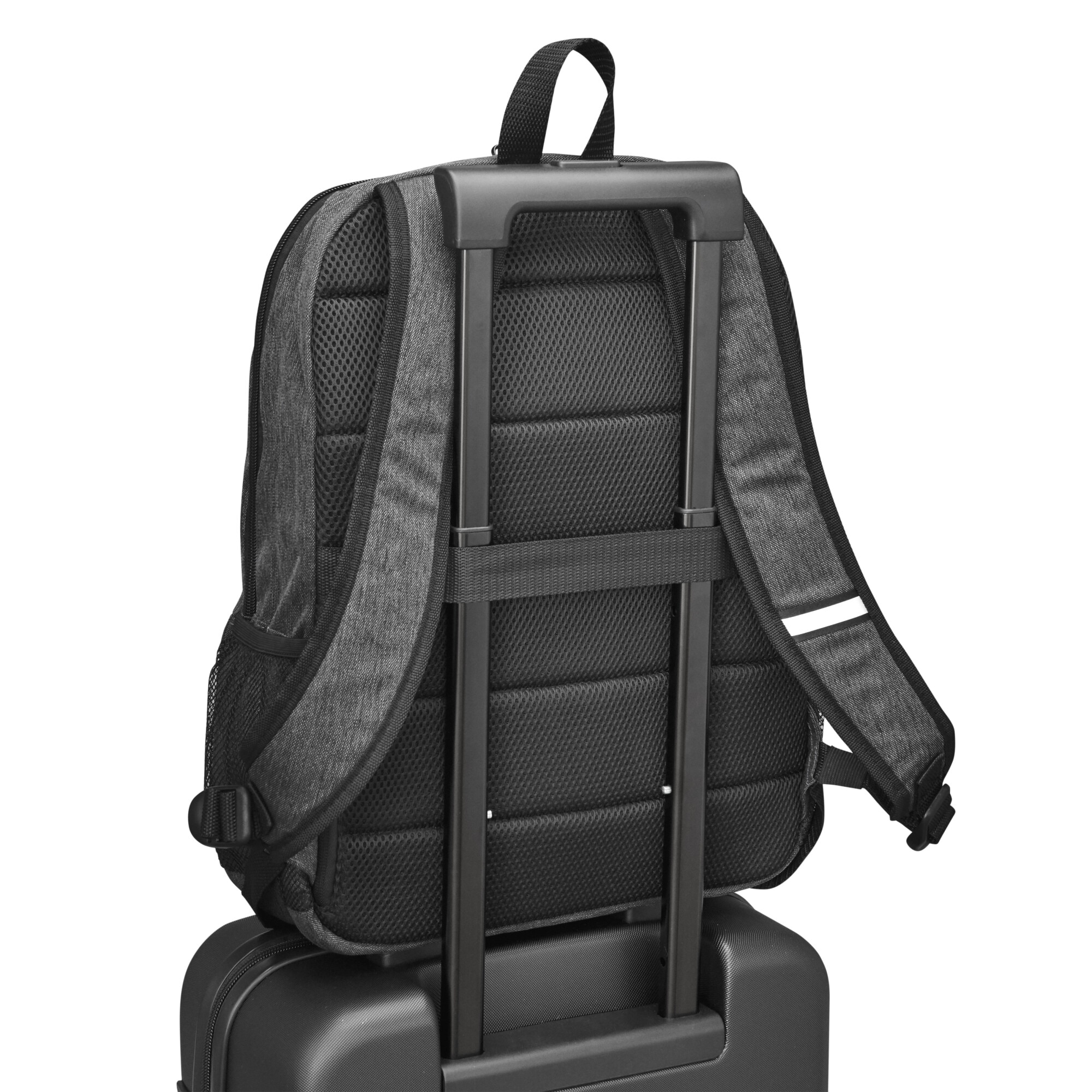 Rucsac laptop HP Prelude Pro, 15,6 inch, realizat 65% din materiale reciclate, rezistent la apa, gri