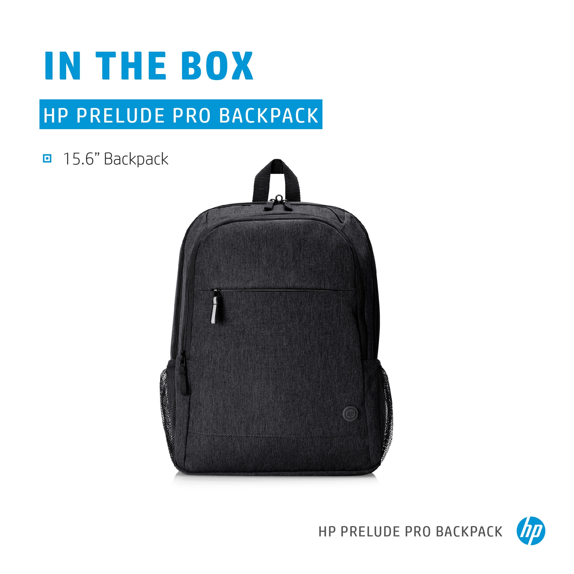 Rucsac laptop HP Prelude Pro, 15,6 inch, realizat 65% din materiale reciclate, rezistent la apa, gri