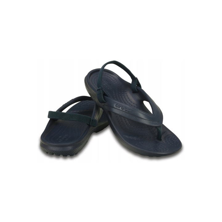 Slapi copii, Crocs Flip Flop Classic, Spuma Croslite™, Negru