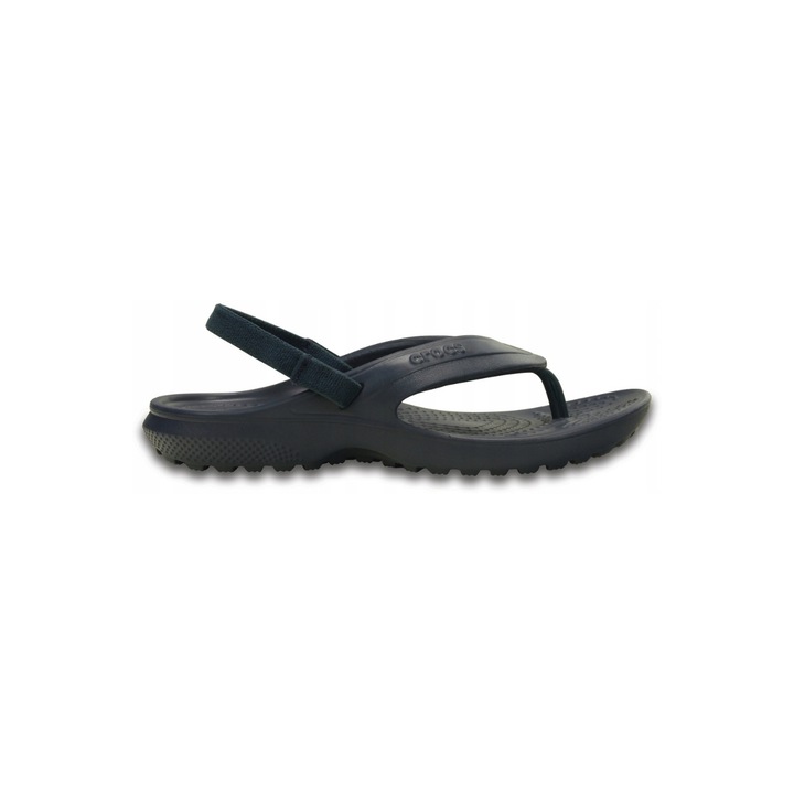 Slapi copii, Crocs Flip Flop Classic, Spuma Croslite™, Negru, 27,5 EU