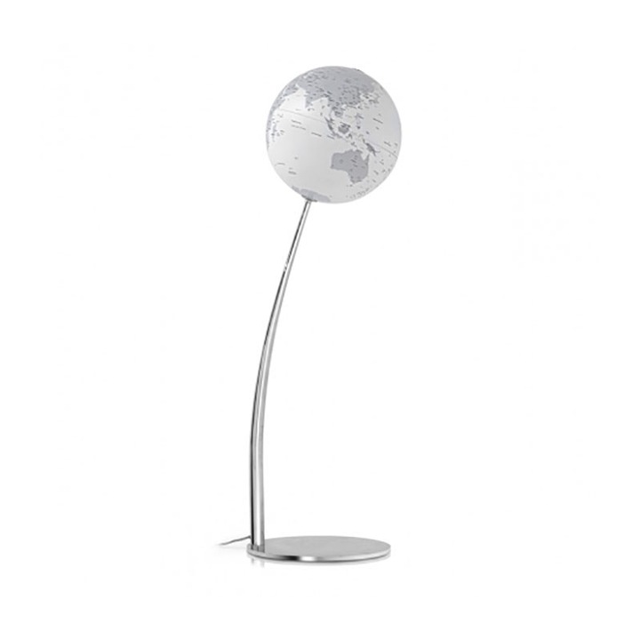 Глобус Nova Rico, географски, осветление, 30 см, за пода, политическа карта, международни телефонни и интернет кодове