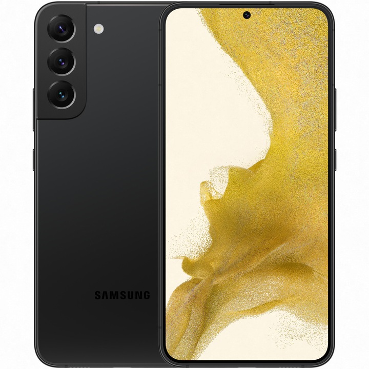Samsung Galaxy S22+ 5G Mobiltelefon, Kártyafüggetlen, Dual SIM, 256GB, Fantomfekete